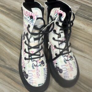 Zara Kids Boots with Fun Graphic Print